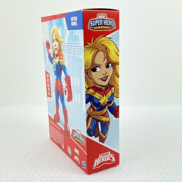 Hasbro Playskool Mega Mighties Marvel Super Hero Adventures Captain Marvel New - Picture 9 of 12